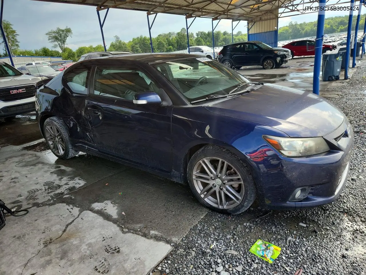 2011 Scion Tc Base VIN: JTKJF5C75B3005424 Lot: 61594906