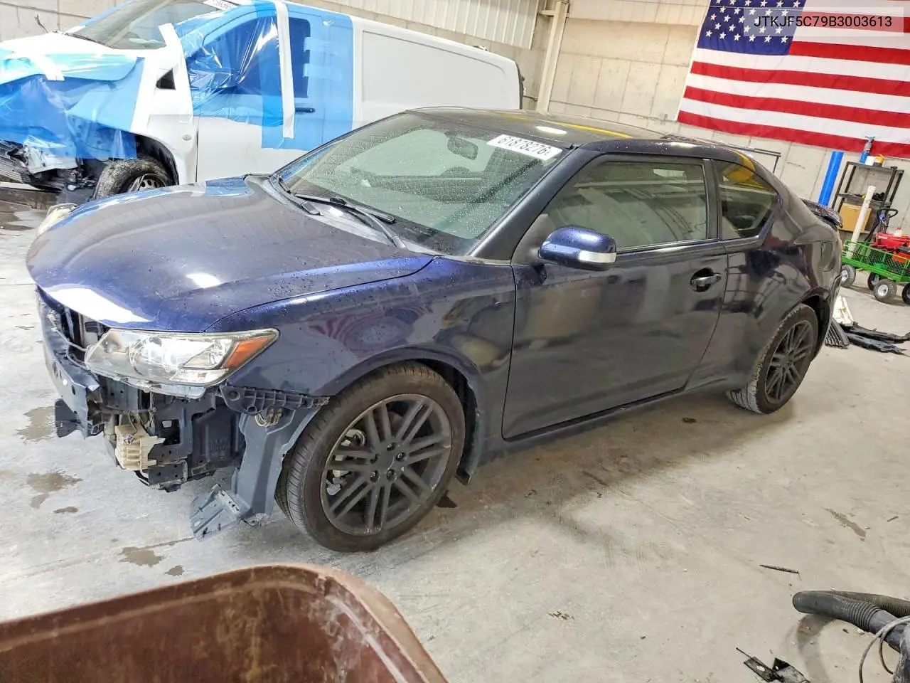 2011 Scion Tc Base VIN: JTKJF5C79B3003613 Lot: 61878276