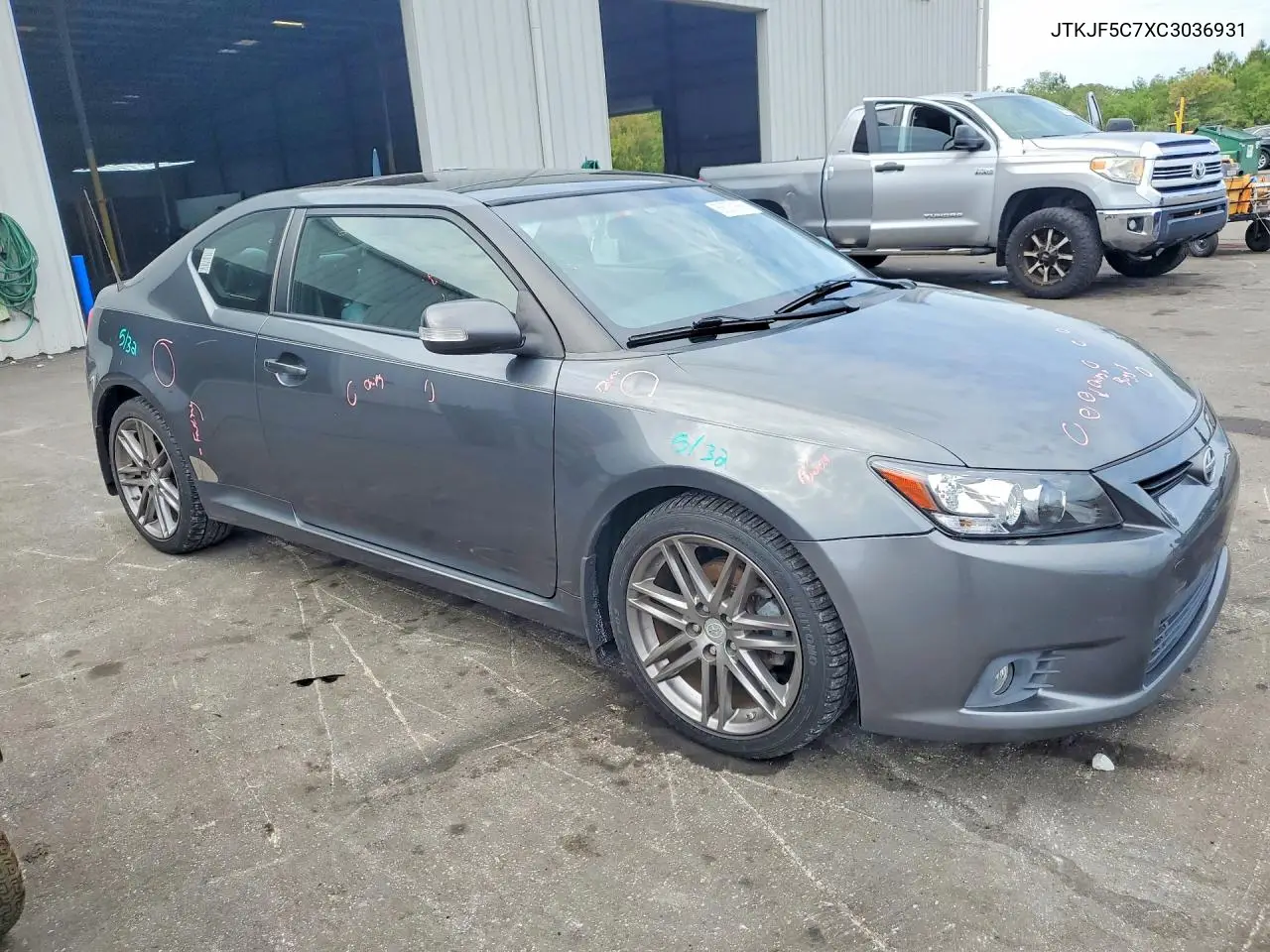 2012 Scion Tc Base VIN: JTKJF5C7XC3036931 Lot: 56331656