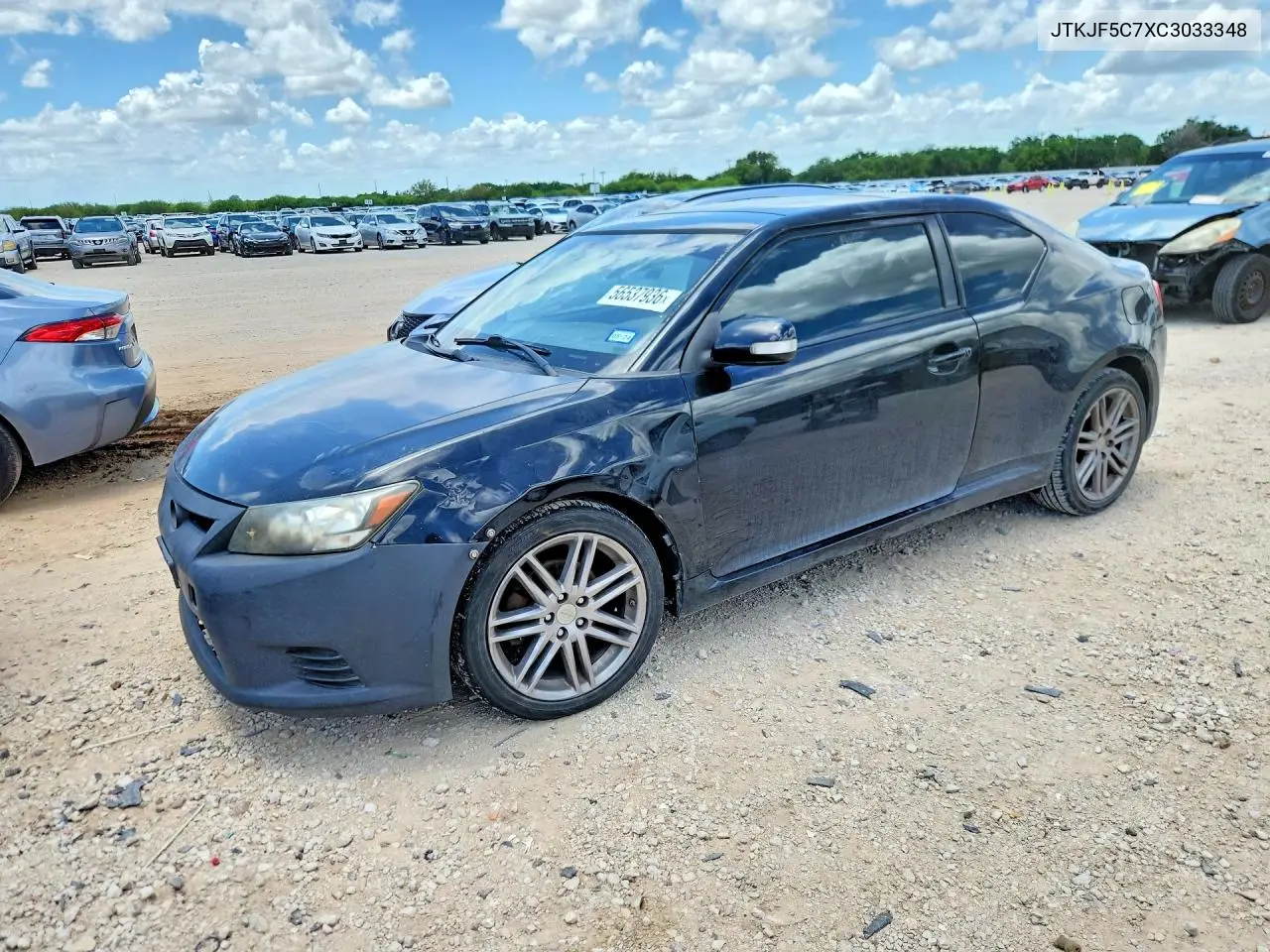 2012 Scion Tc Base VIN: JTKJF5C7XC3033348 Lot: 56537936