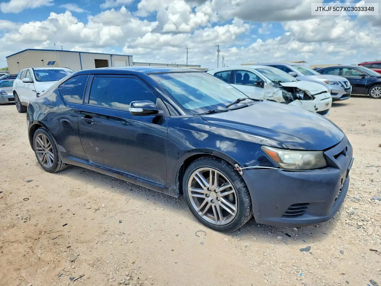 2012 Scion Tc Base VIN: JTKJF5C7XC3033348 Lot: 56537936