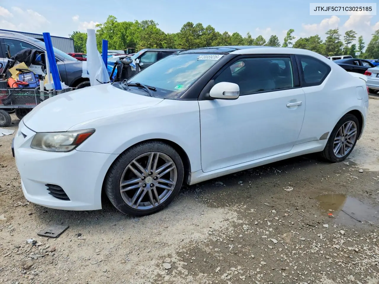 2012 Scion Tc Base VIN: JTKJF5C71C3025185 Lot: 57886926