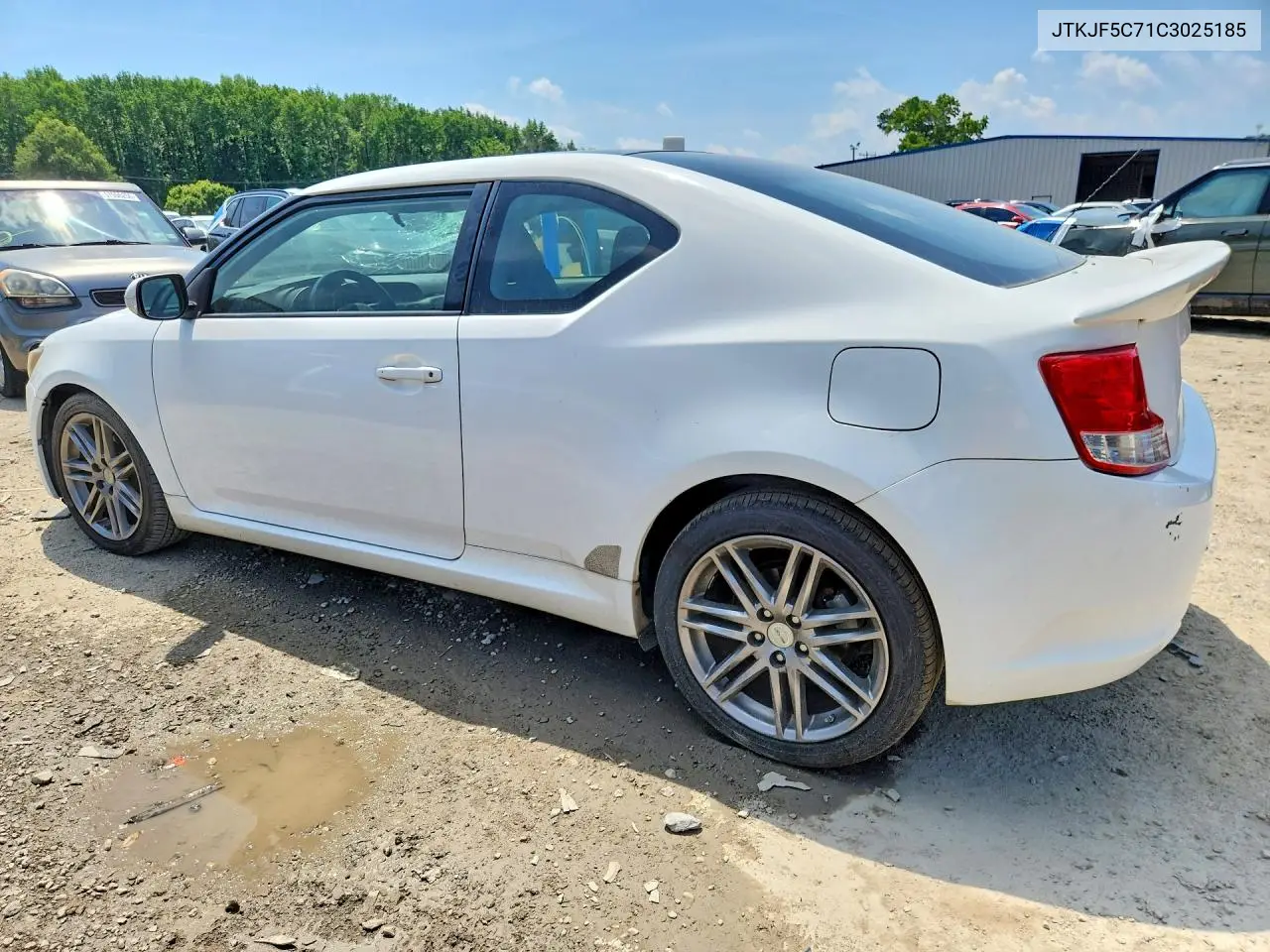 2012 Scion Tc Base VIN: JTKJF5C71C3025185 Lot: 57886926