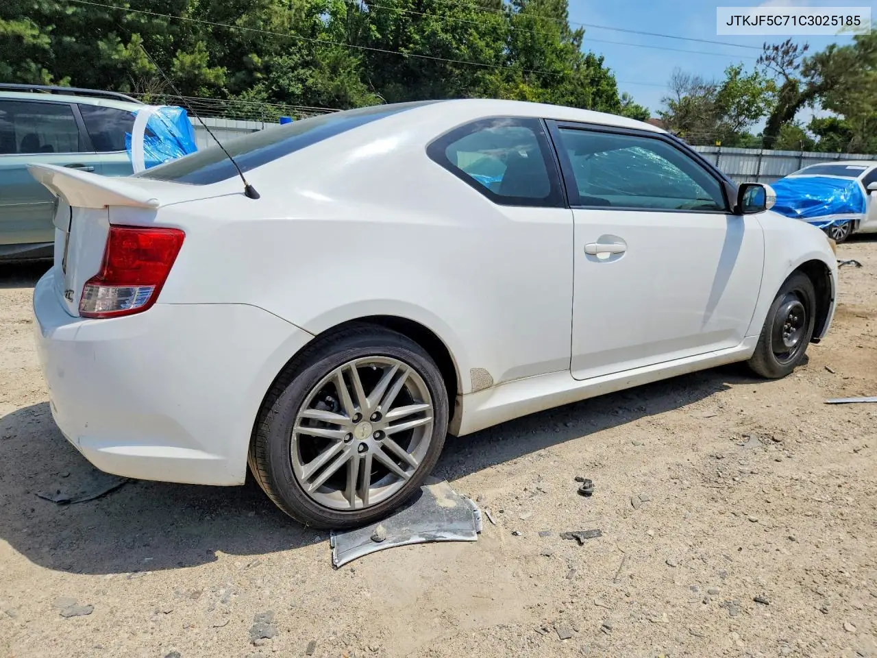 2012 Scion Tc Base VIN: JTKJF5C71C3025185 Lot: 57886926
