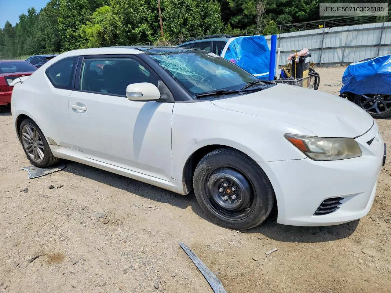 2012 Scion Tc Base VIN: JTKJF5C71C3025185 Lot: 57886926