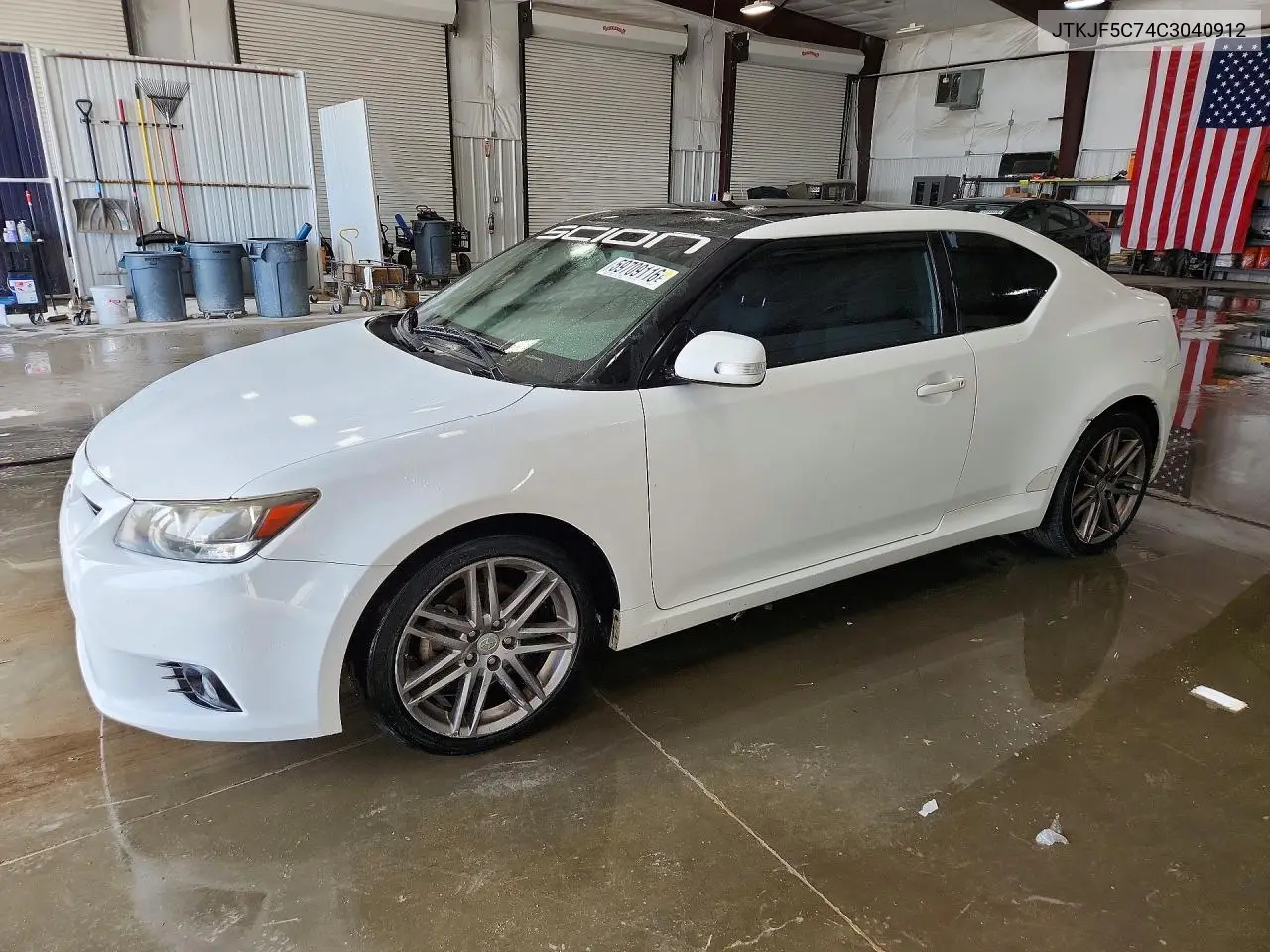 2012 Scion Tc Base VIN: JTKJF5C74C3040912 Lot: 59709116
