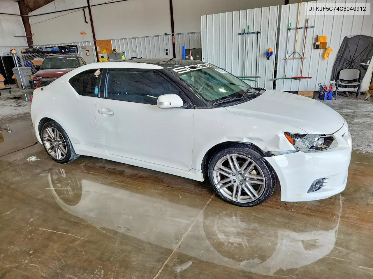 2012 Scion Tc Base VIN: JTKJF5C74C3040912 Lot: 59709116