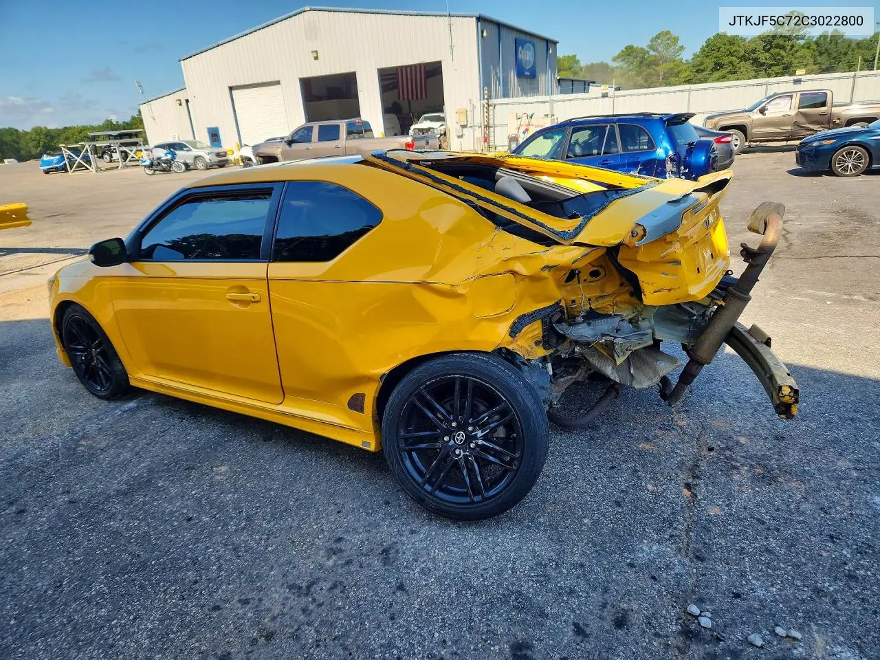 2012 Scion Tc Release Series 7.0 VIN: JTKJF5C72C3022800 Lot: 59917606