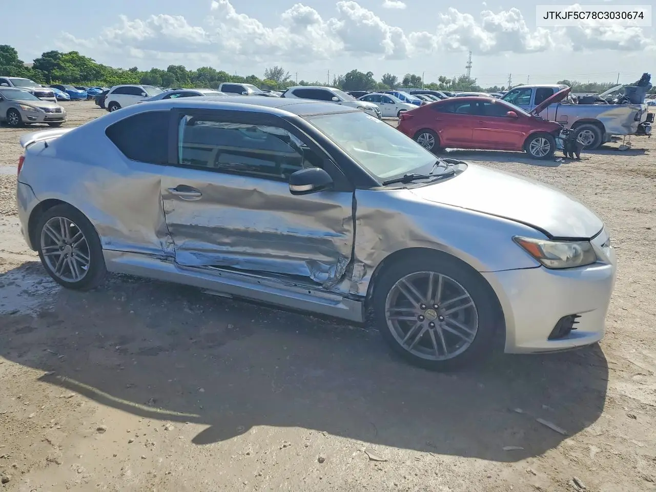 2012 Scion Tc Base VIN: JTKJF5C78C3030674 Lot: 60437326