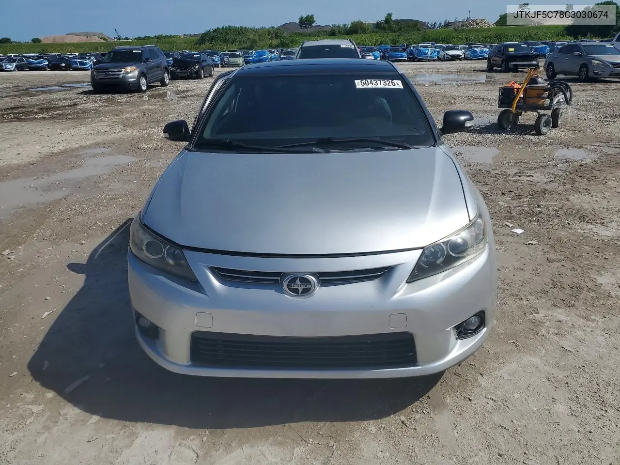2012 Scion Tc Base VIN: JTKJF5C78C3030674 Lot: 60437326