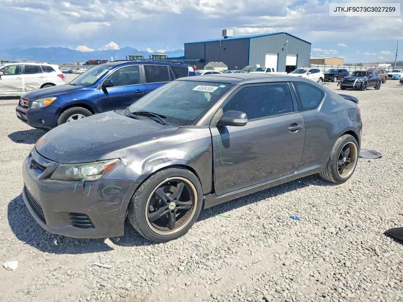 2012 Scion Tc Base VIN: JTKJF5C73C3027259 Lot: 60584306