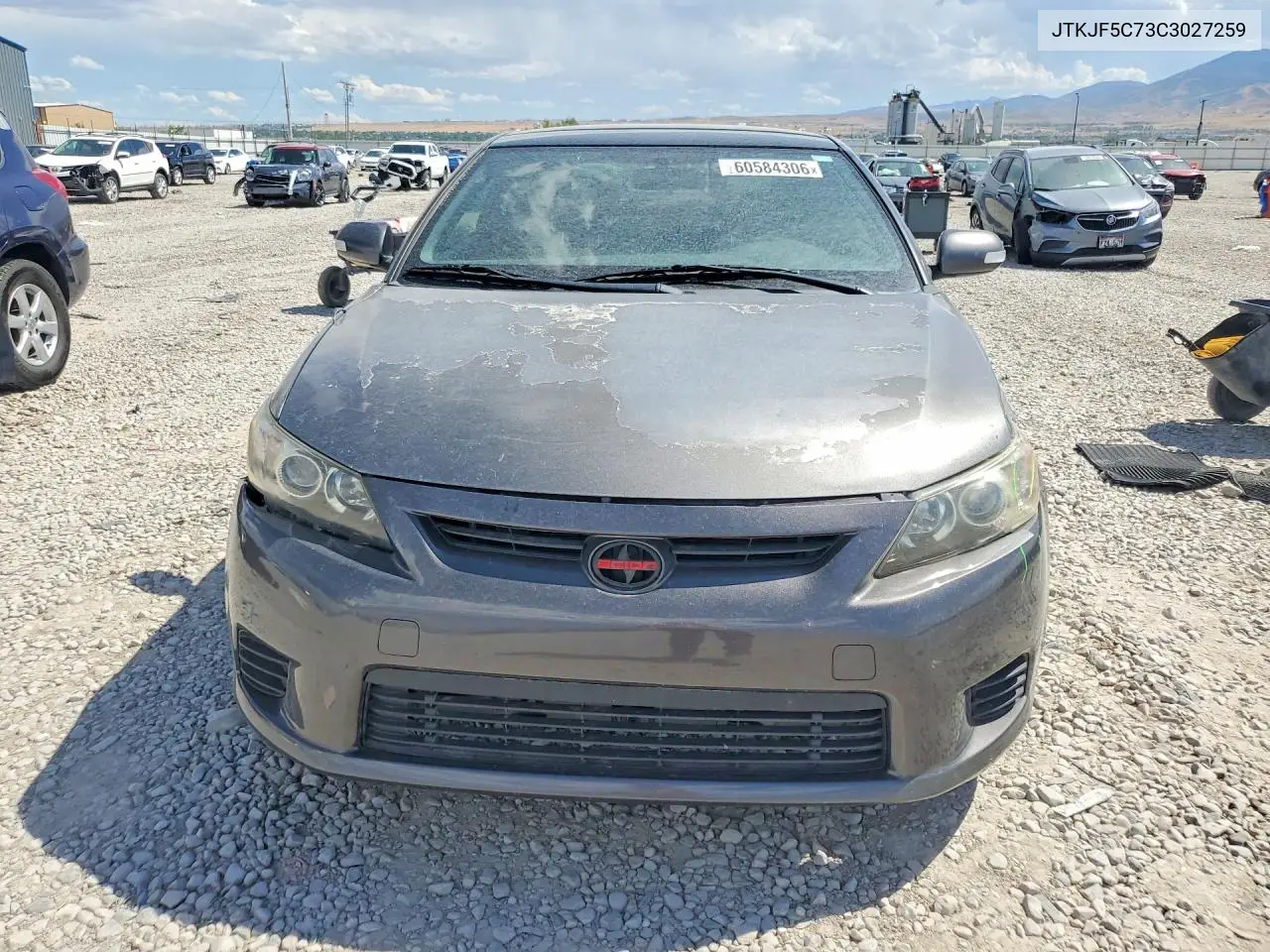 2012 Scion Tc Base VIN: JTKJF5C73C3027259 Lot: 60584306
