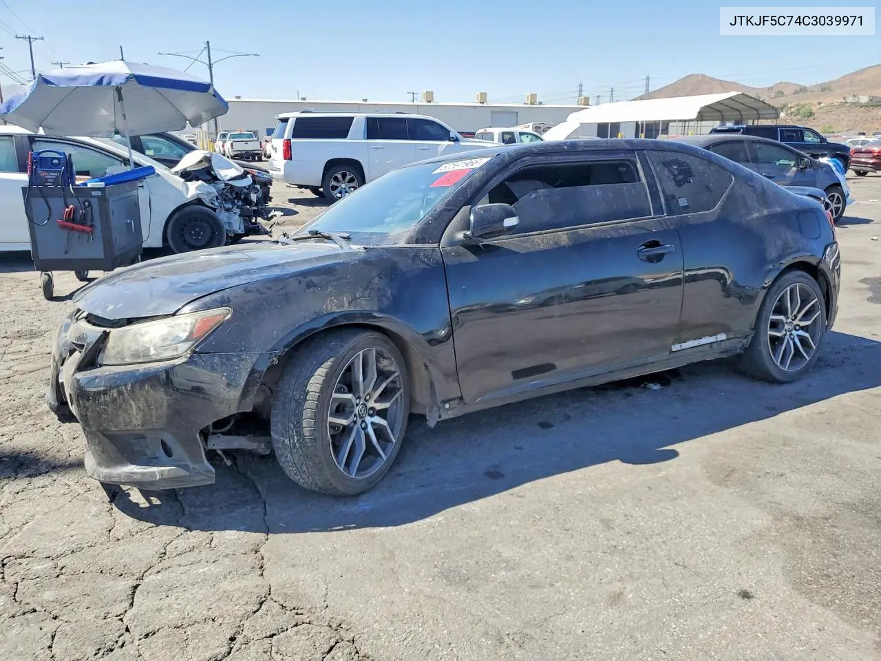 2012 Scion Tc Base VIN: JTKJF5C74C3039971 Lot: 60591966