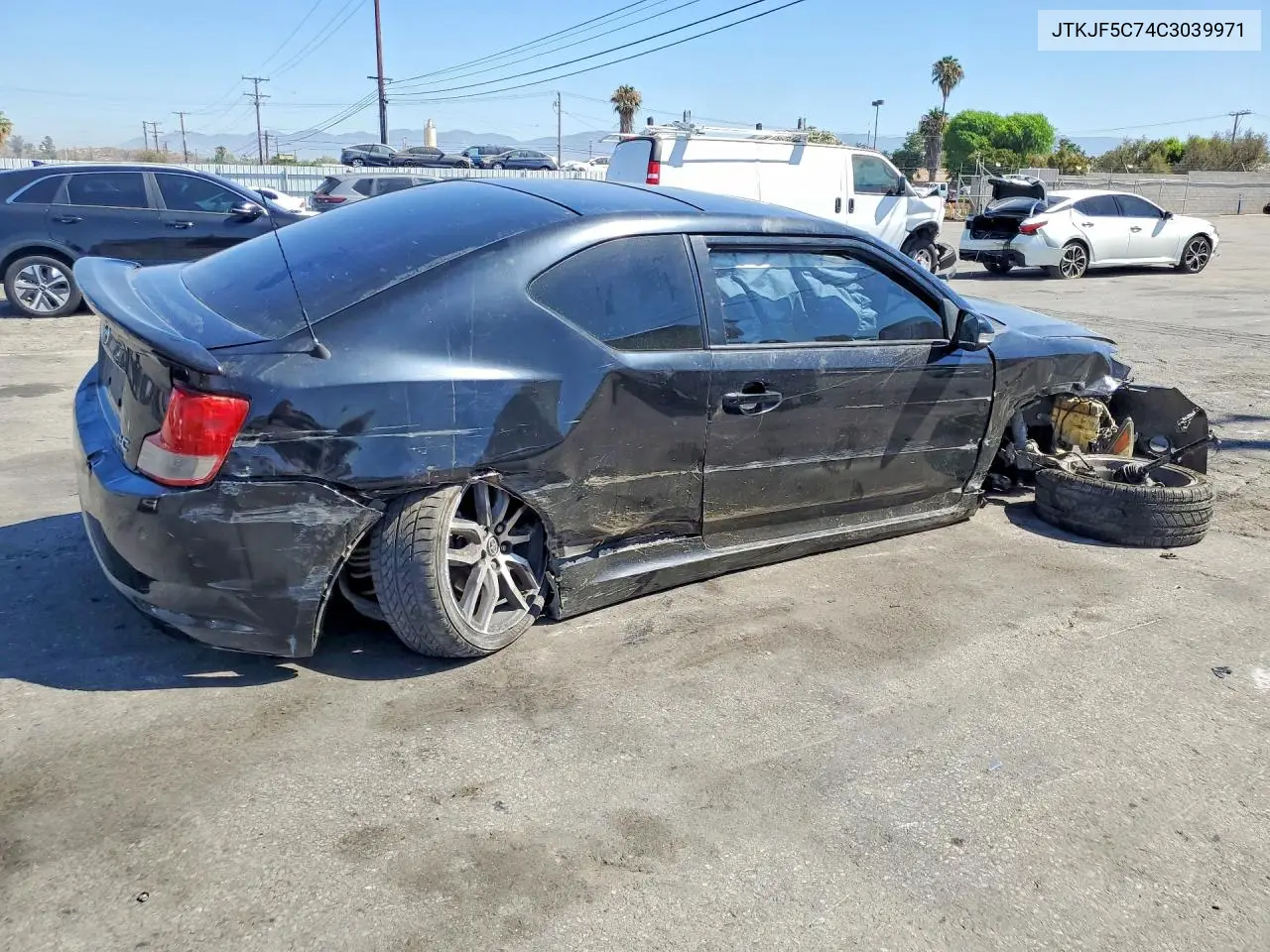 2012 Scion Tc Base VIN: JTKJF5C74C3039971 Lot: 60591966