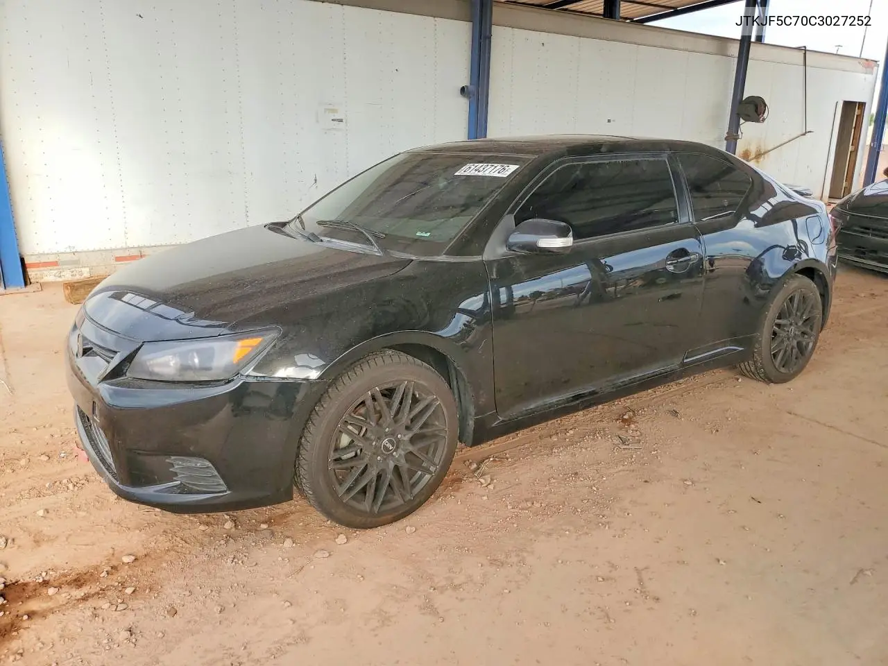 2012 Scion Tc Base VIN: JTKJF5C70C3027252 Lot: 61437176