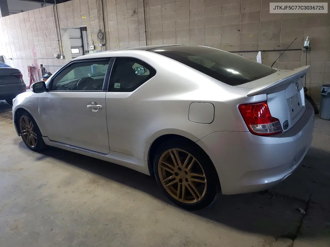 2012 Scion Tc Base VIN: JTKJF5C77C3036725 Lot: 61691166