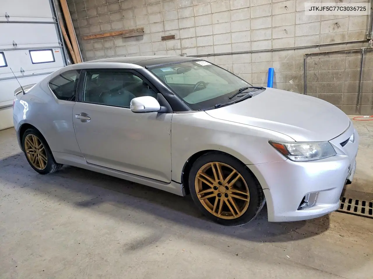 2012 Scion Tc Base VIN: JTKJF5C77C3036725 Lot: 61691166
