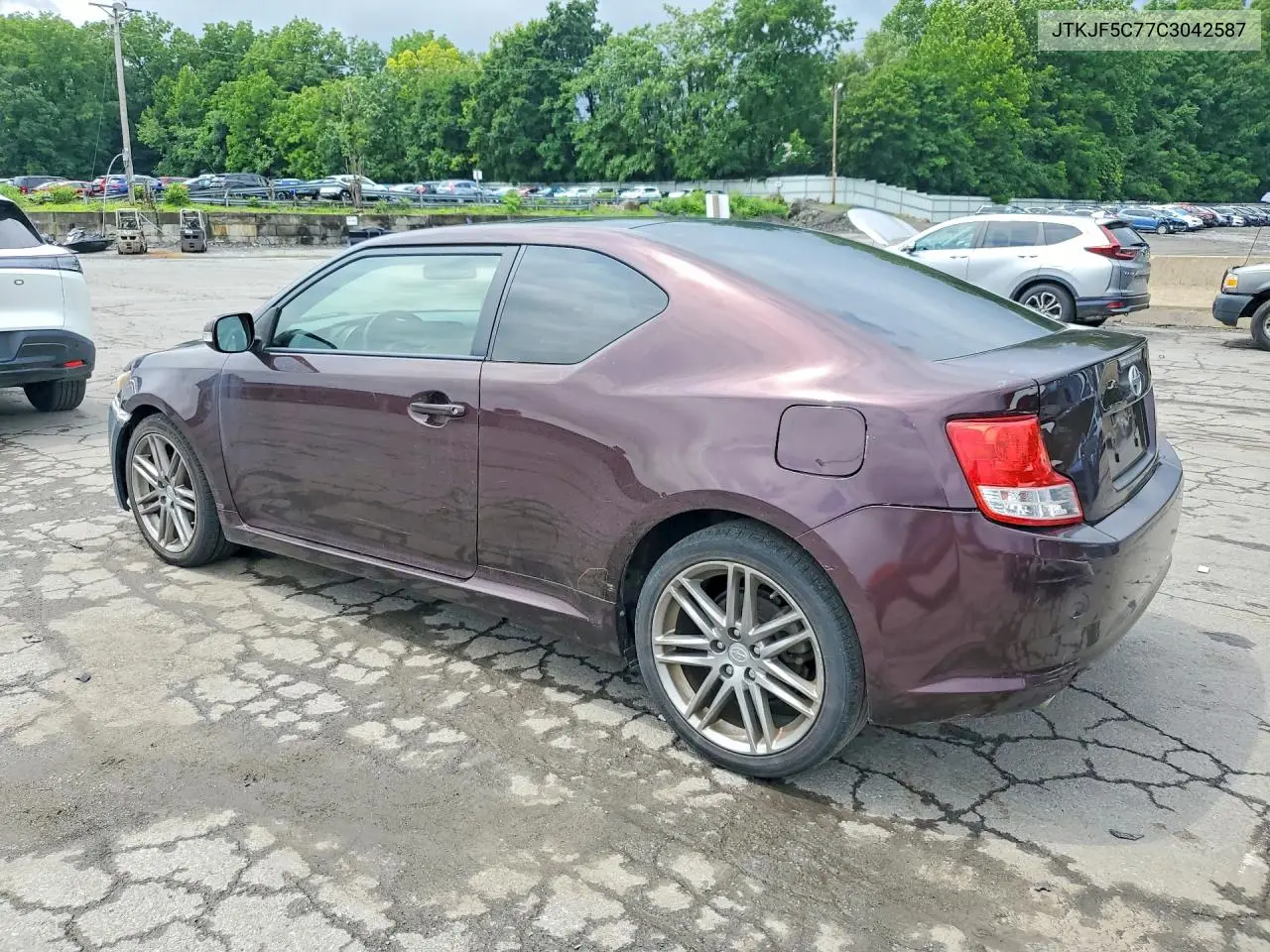 2012 Scion Tc Base VIN: JTKJF5C77C3042587 Lot: 61947646