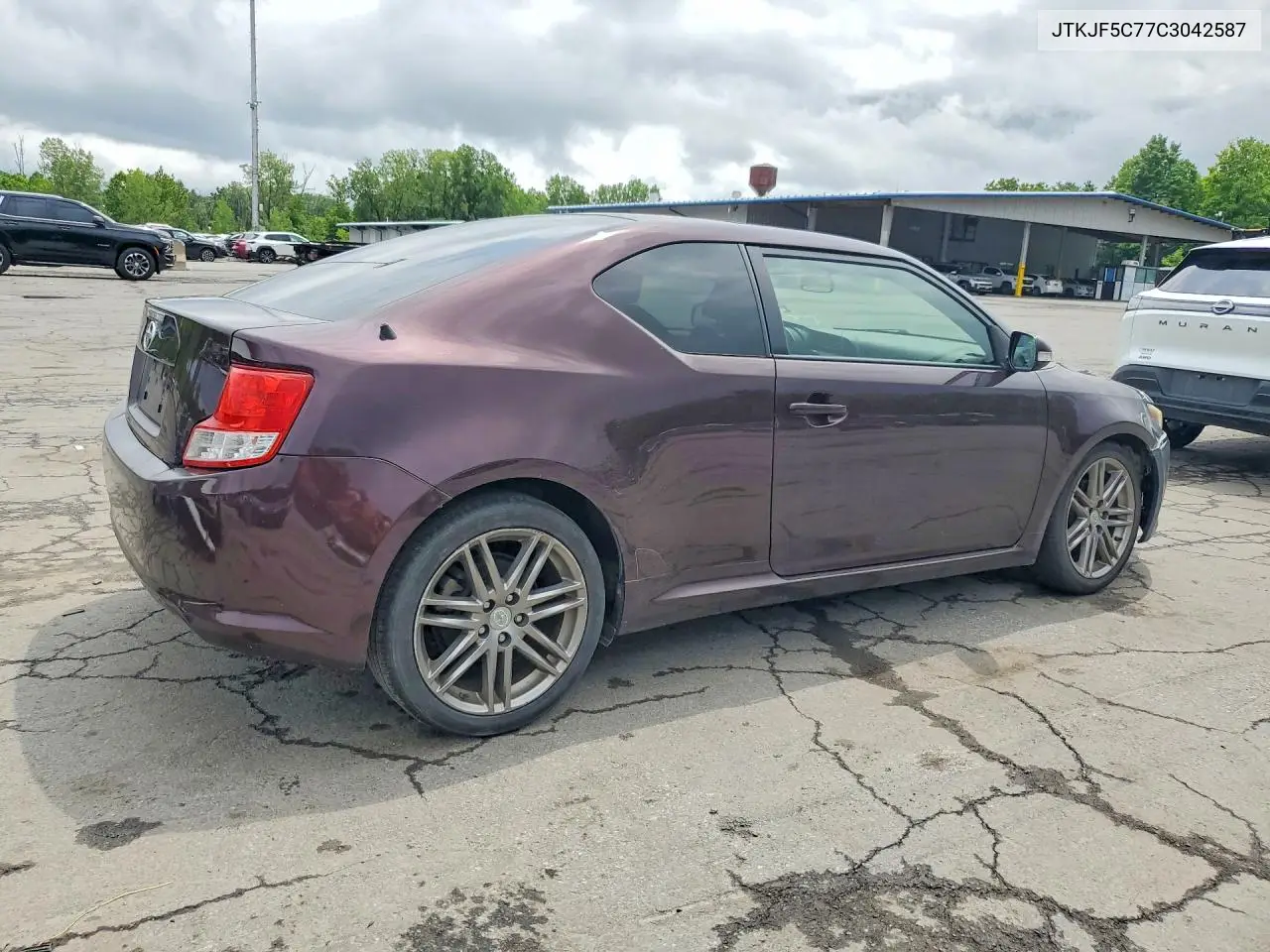2012 Scion Tc Base VIN: JTKJF5C77C3042587 Lot: 61947646