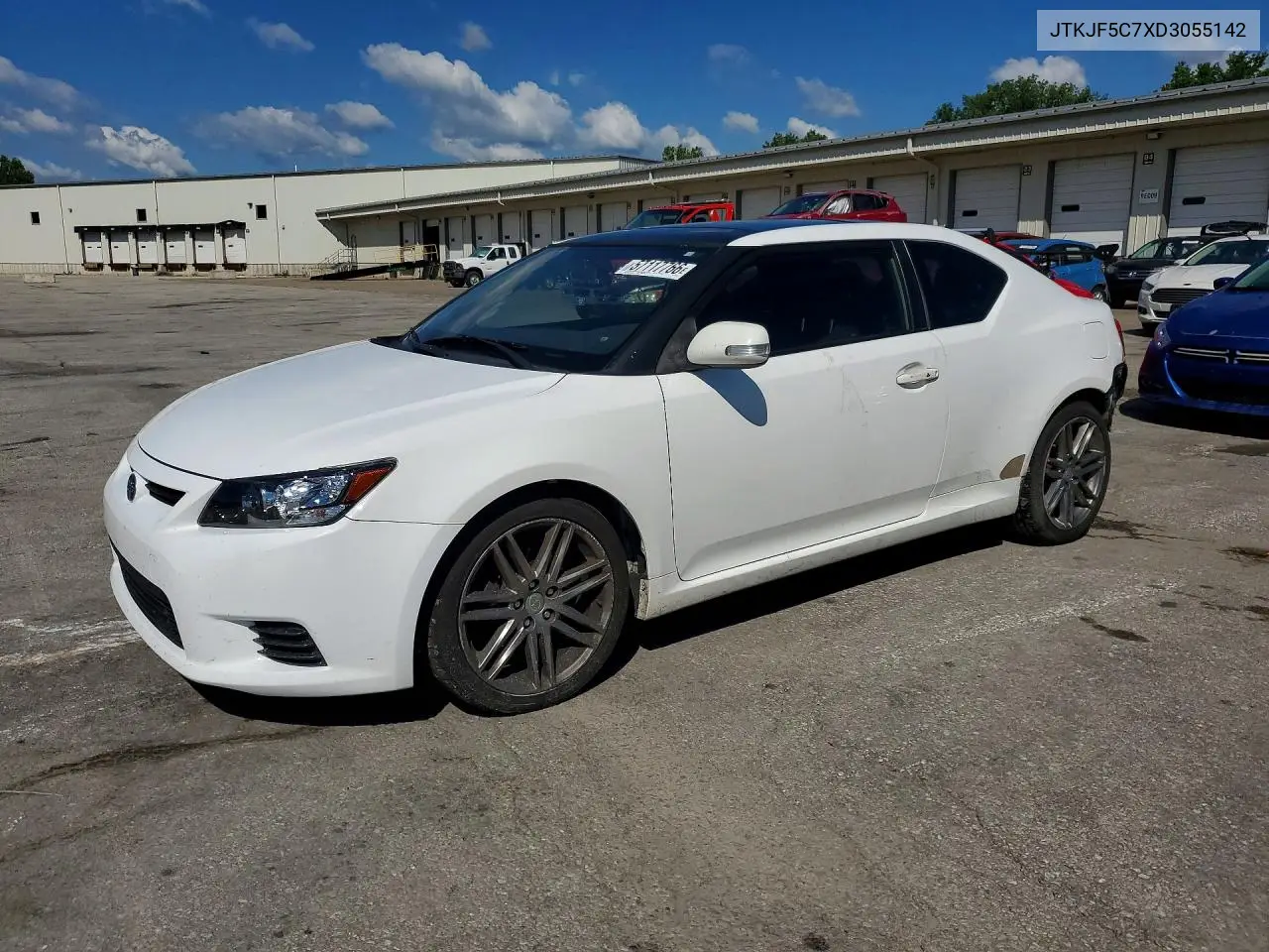 2013 Scion Tc Base VIN: JTKJF5C7XD3055142 Lot: 57117766