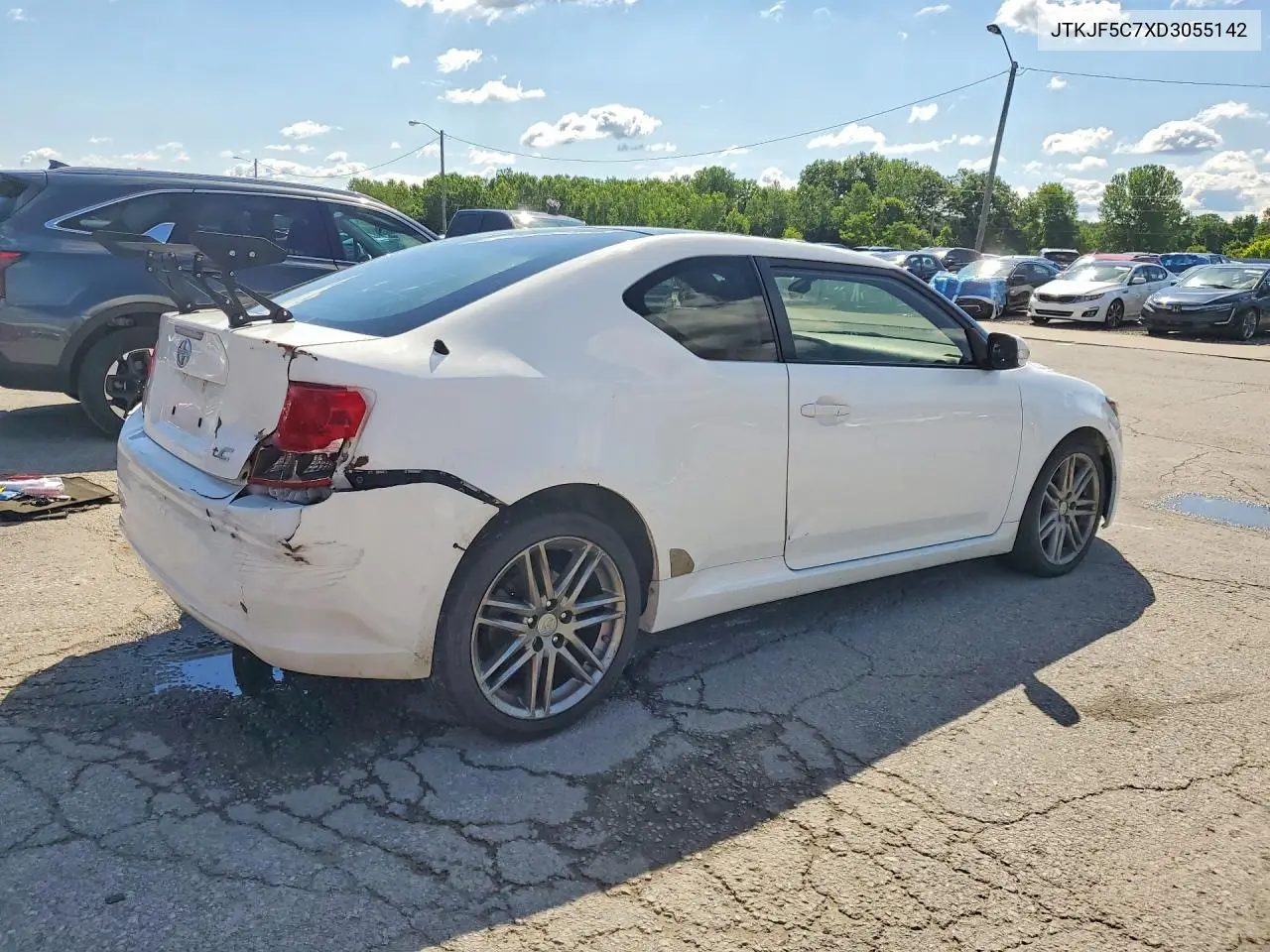 2013 Scion Tc Base VIN: JTKJF5C7XD3055142 Lot: 57117766