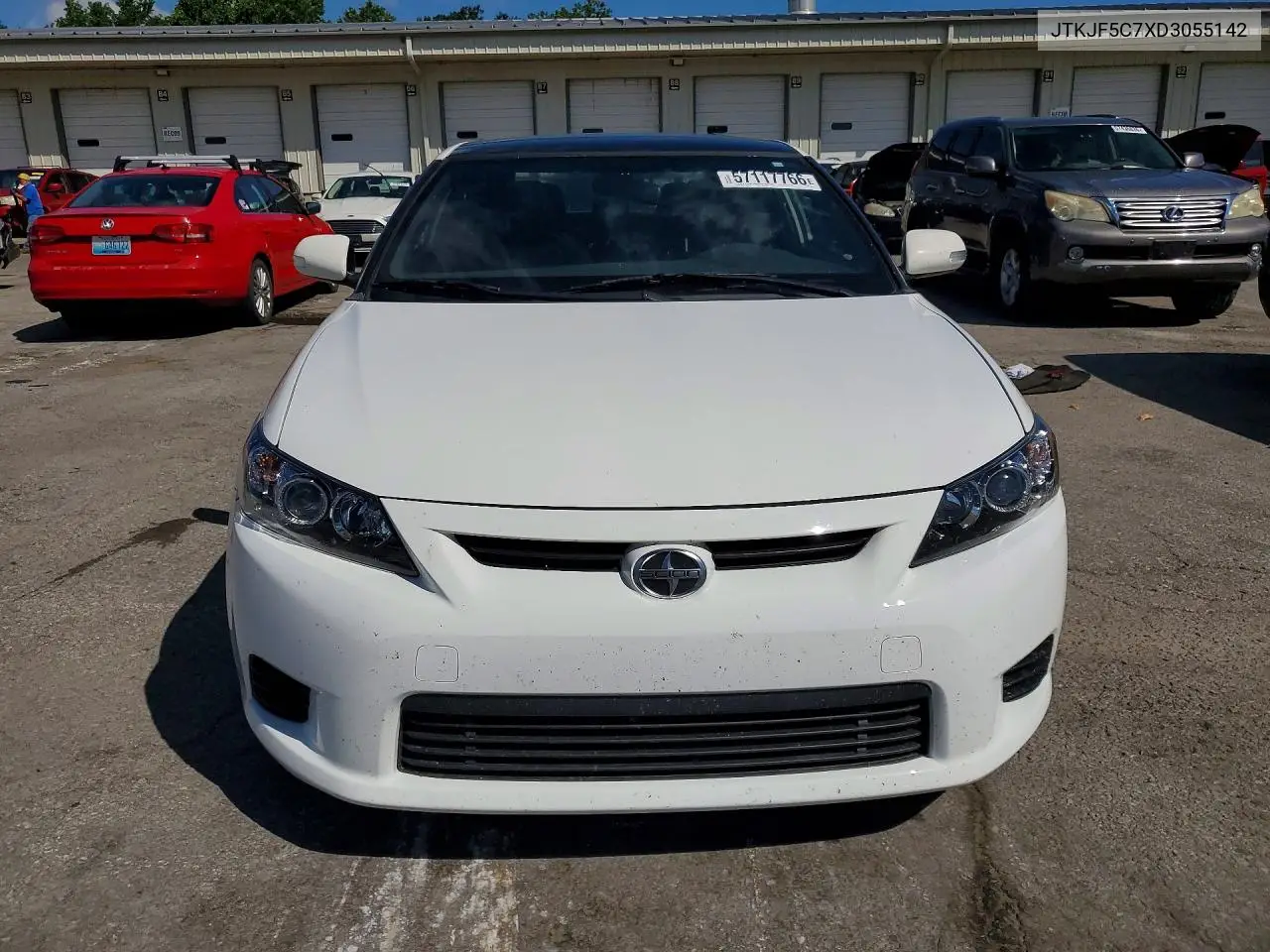 2013 Scion Tc Base VIN: JTKJF5C7XD3055142 Lot: 57117766