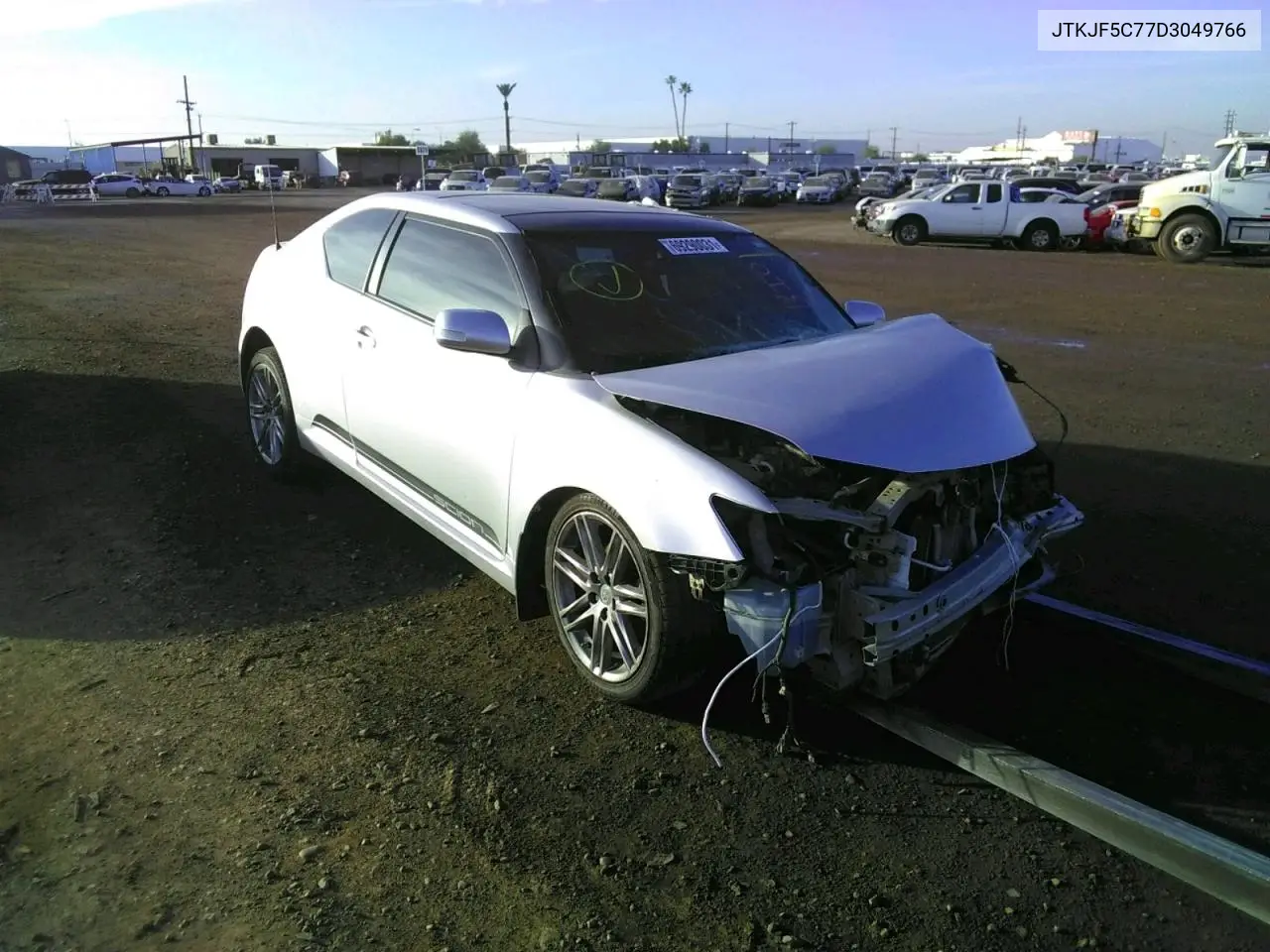 2013 Scion Tc Base VIN: JTKJF5C77D3049766 Lot: 57959146