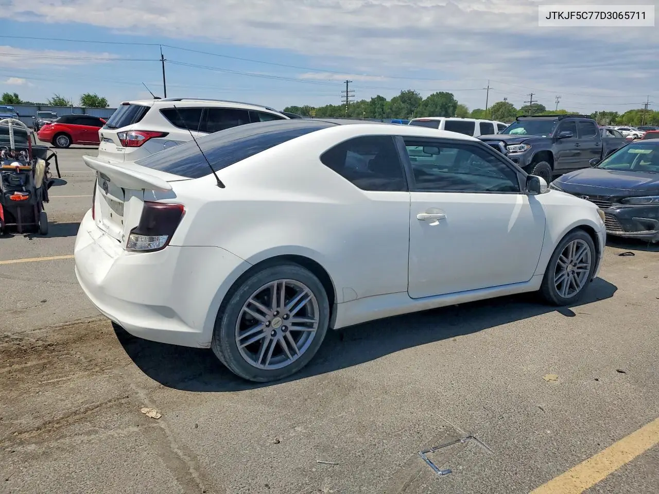 2013 Scion Tc Base VIN: JTKJF5C77D3065711 Lot: 58116316