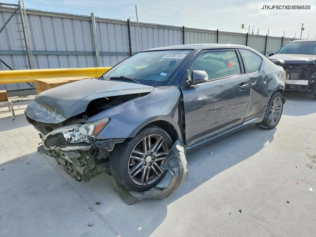 2013 Scion Tc Base VIN: JTKJF5C7XD3056520 Lot: 59130726