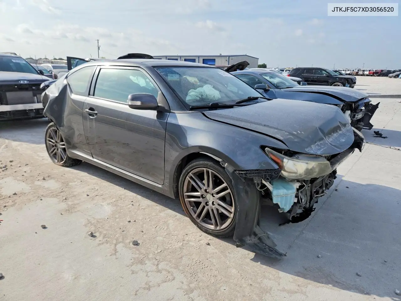 2013 Scion Tc Base VIN: JTKJF5C7XD3056520 Lot: 59130726