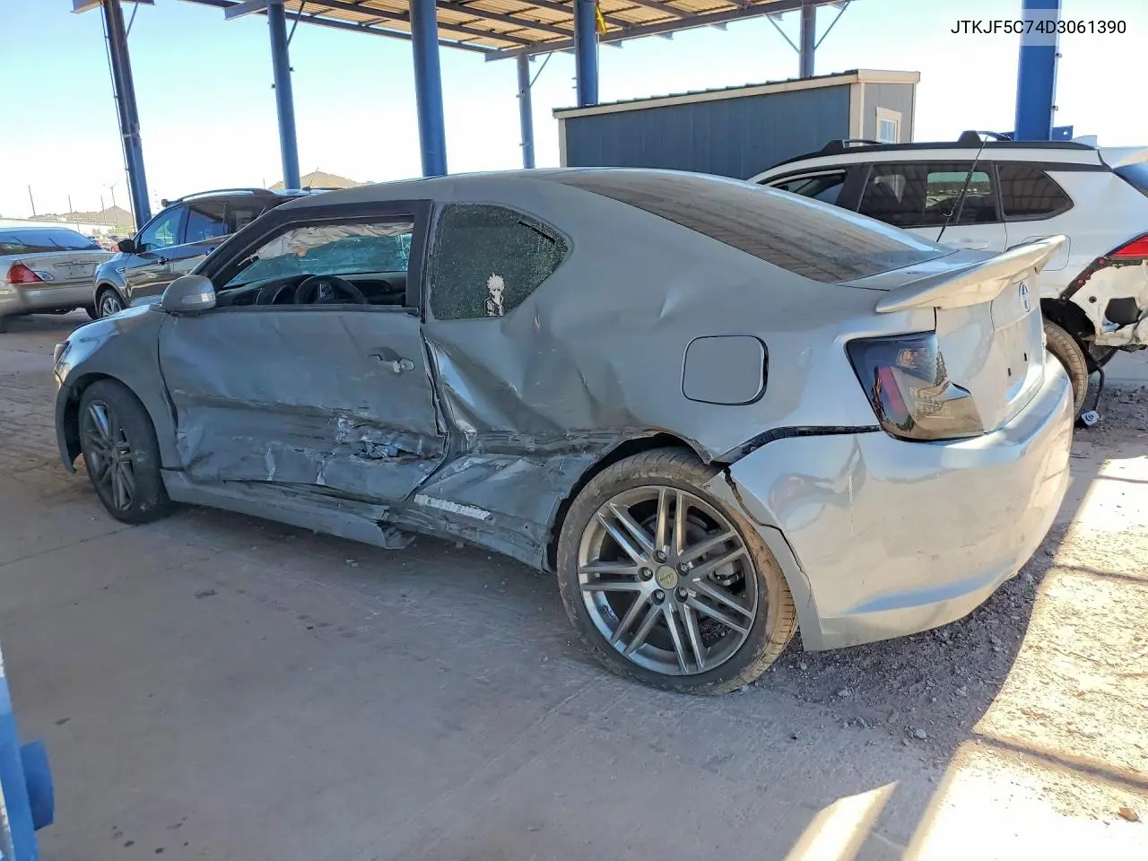 2013 Scion Tc Base VIN: JTKJF5C74D3061390 Lot: 59168396