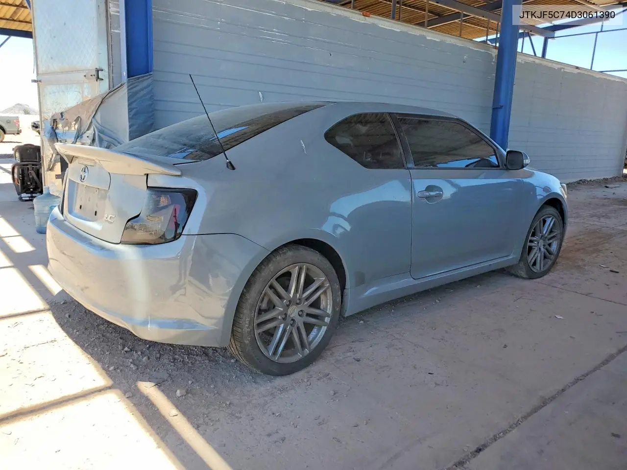 2013 Scion Tc Base VIN: JTKJF5C74D3061390 Lot: 59168396