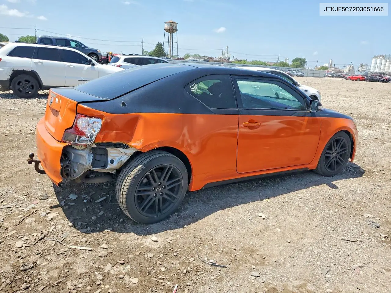 2013 Scion Tc Base VIN: JTKJF5C72D3051666 Lot: 59185216