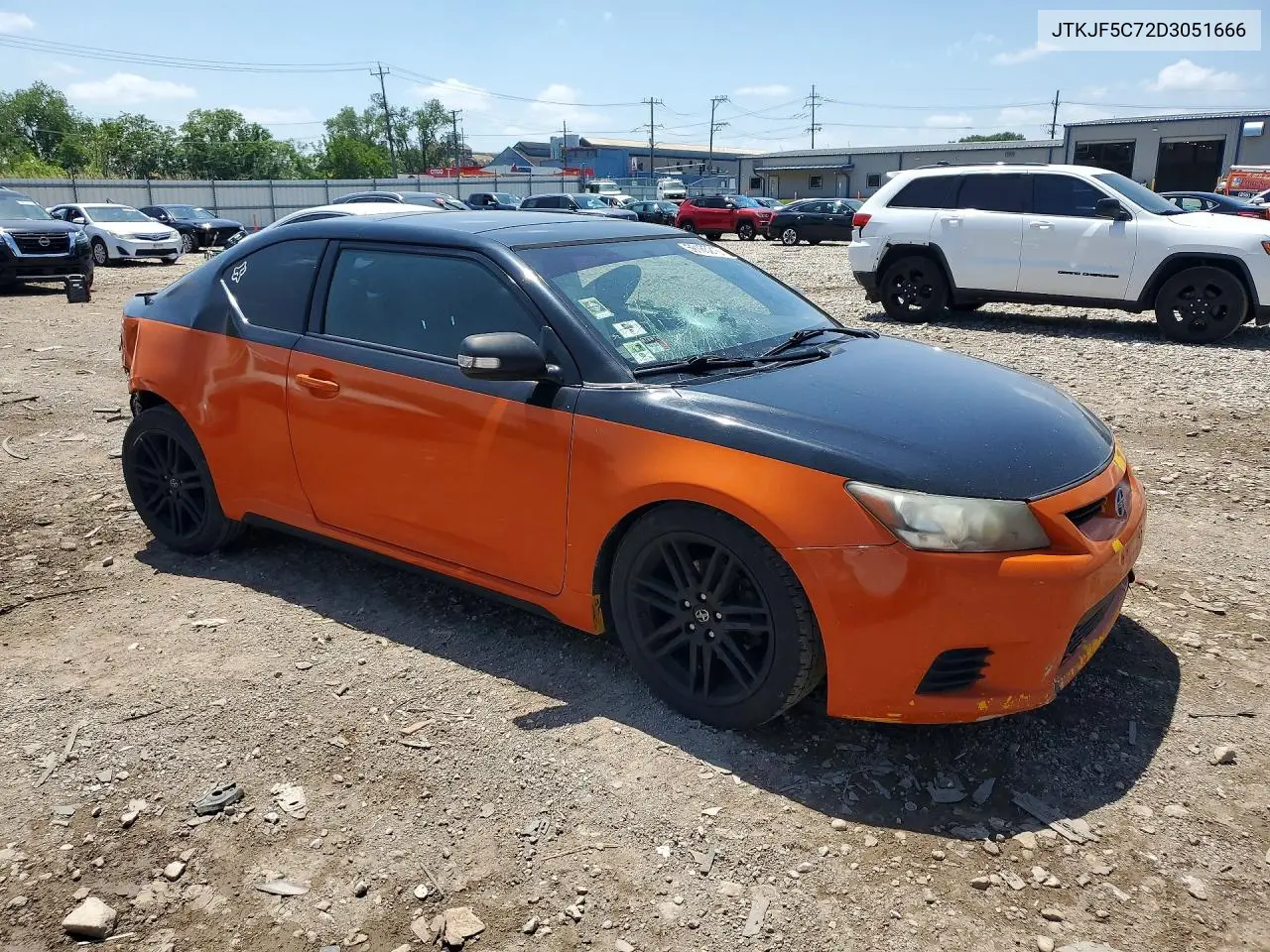 2013 Scion Tc Base VIN: JTKJF5C72D3051666 Lot: 59185216