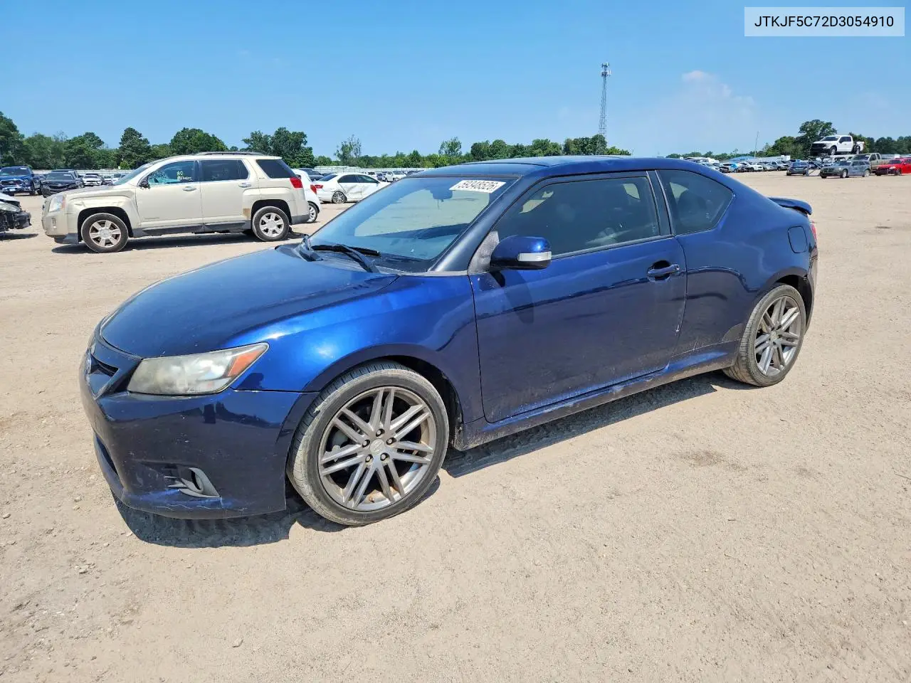 2013 Scion Tc Base VIN: JTKJF5C72D3054910 Lot: 59348526