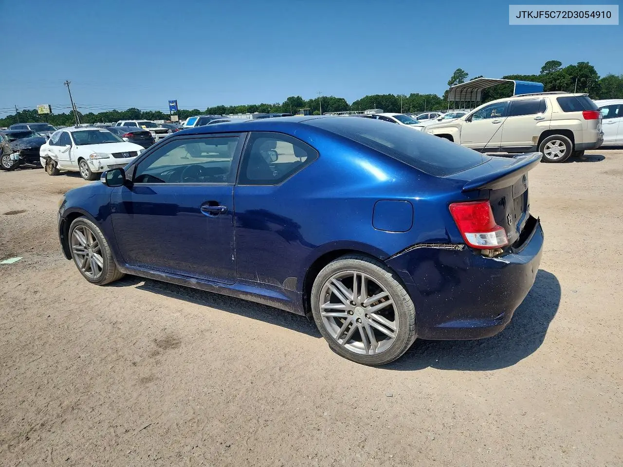 2013 Scion Tc Base VIN: JTKJF5C72D3054910 Lot: 59348526