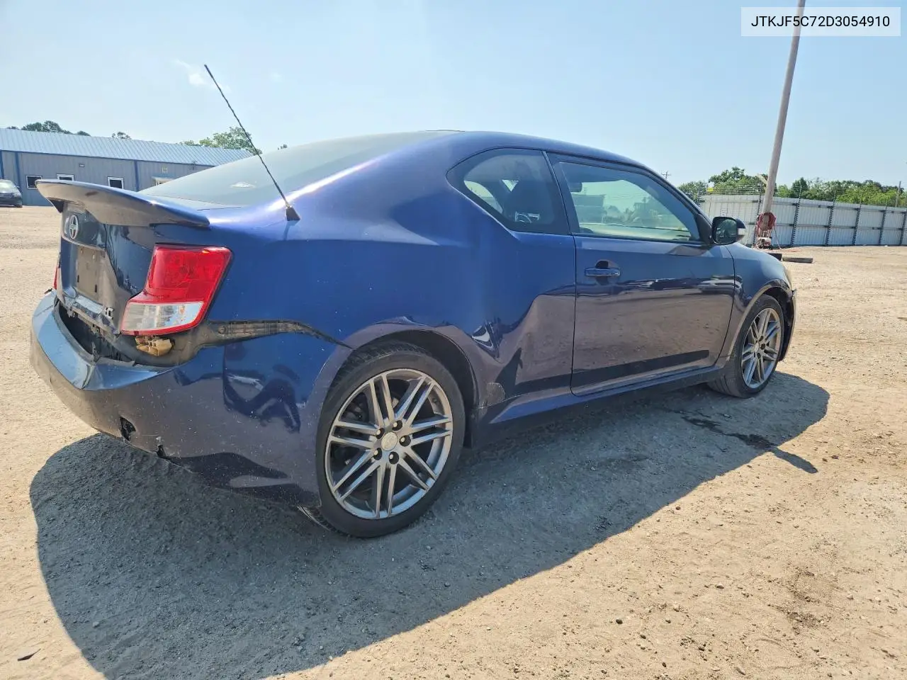 2013 Scion Tc Base VIN: JTKJF5C72D3054910 Lot: 59348526
