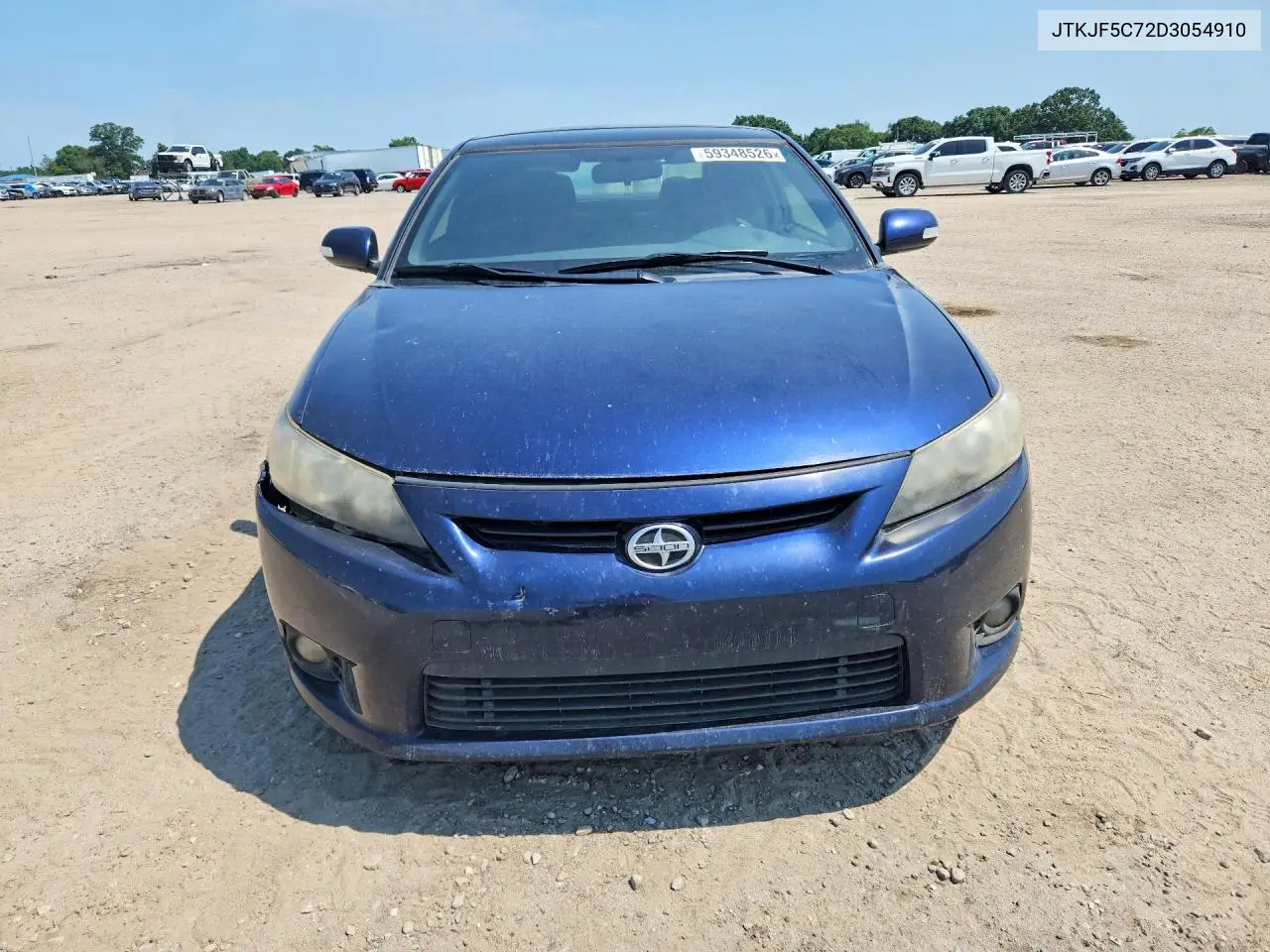 2013 Scion Tc Base VIN: JTKJF5C72D3054910 Lot: 59348526