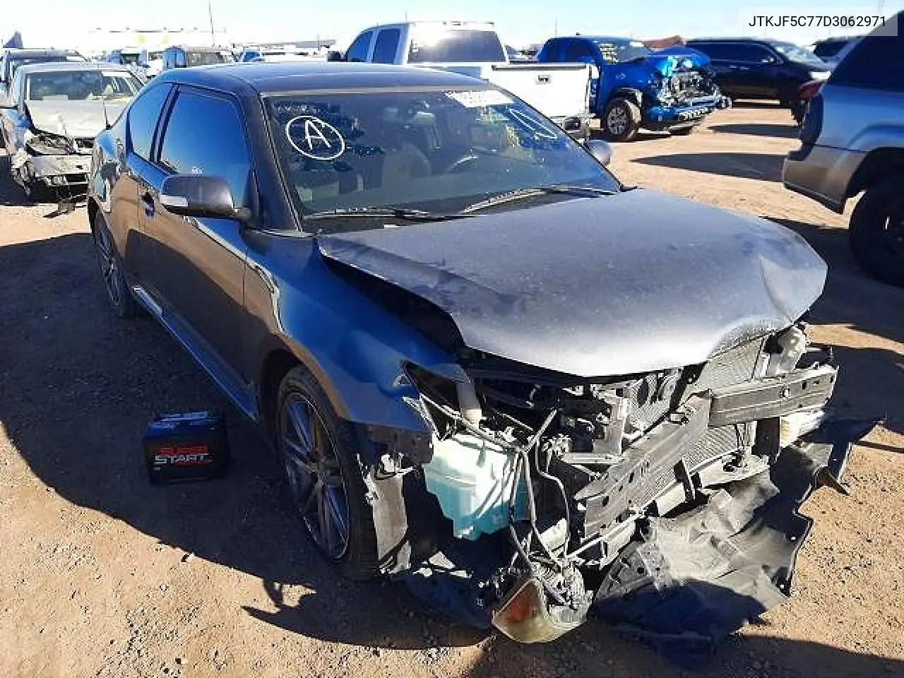 2013 Scion Tc Base VIN: JTKJF5C77D3062971 Lot: 59632476