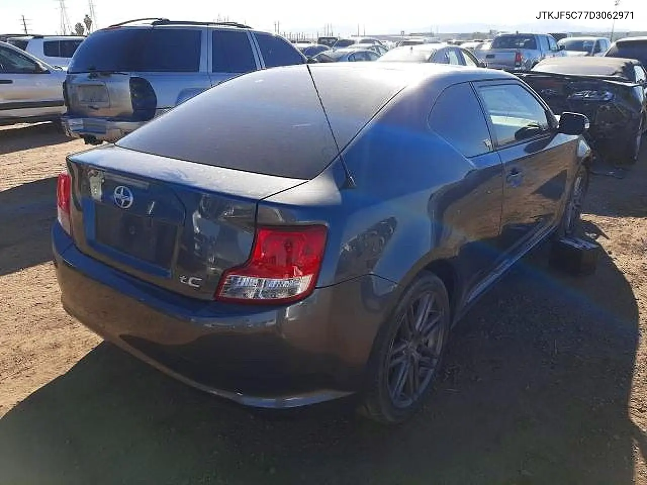 2013 Scion Tc Base VIN: JTKJF5C77D3062971 Lot: 59632476