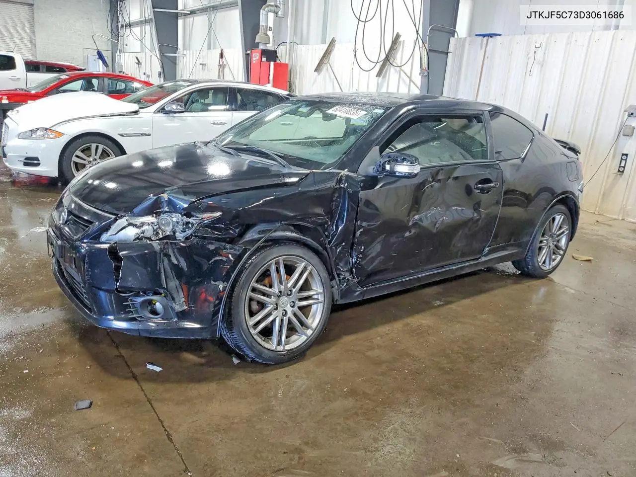 2013 Scion Tc Base VIN: JTKJF5C73D3061686 Lot: 60410036