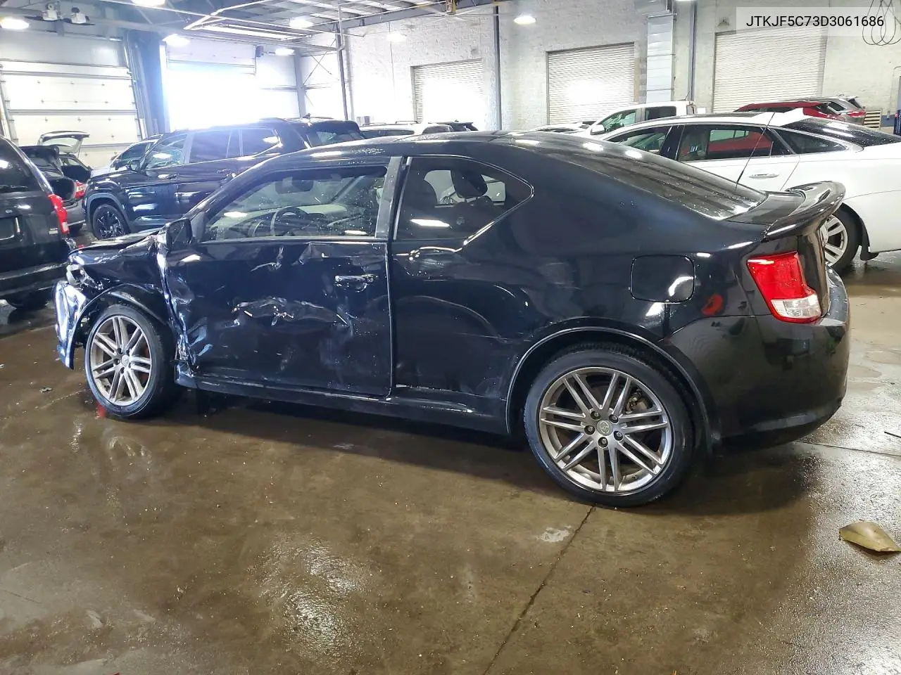 2013 Scion Tc Base VIN: JTKJF5C73D3061686 Lot: 60410036