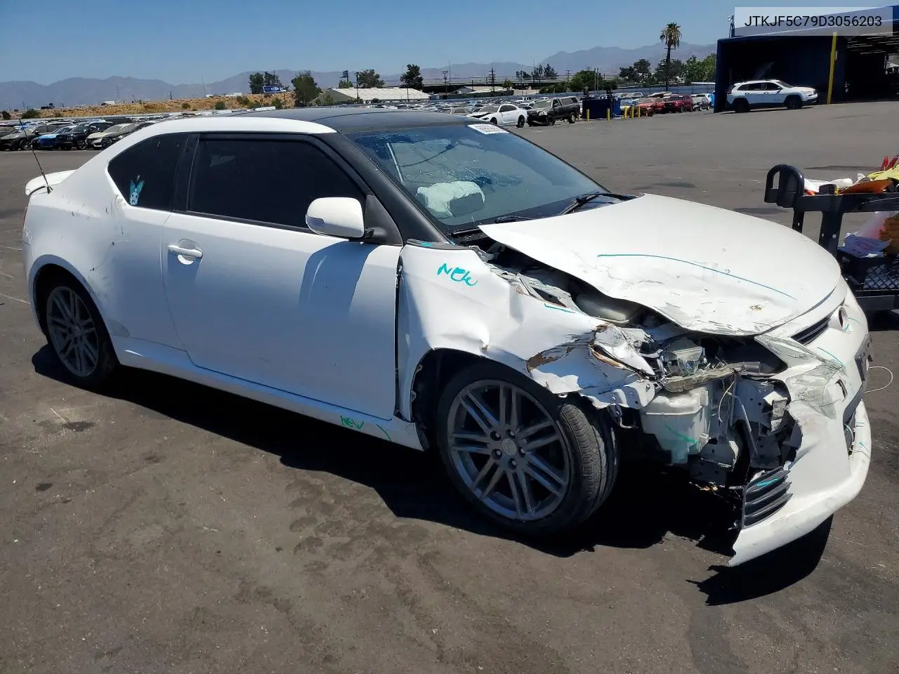 2013 Scion Tc Base VIN: JTKJF5C79D3056203 Lot: 60689916