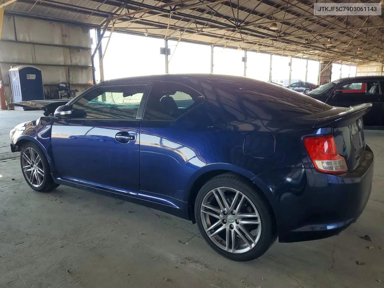 2013 Scion Tc Base VIN: JTKJF5C79D3061143 Lot: 61150516