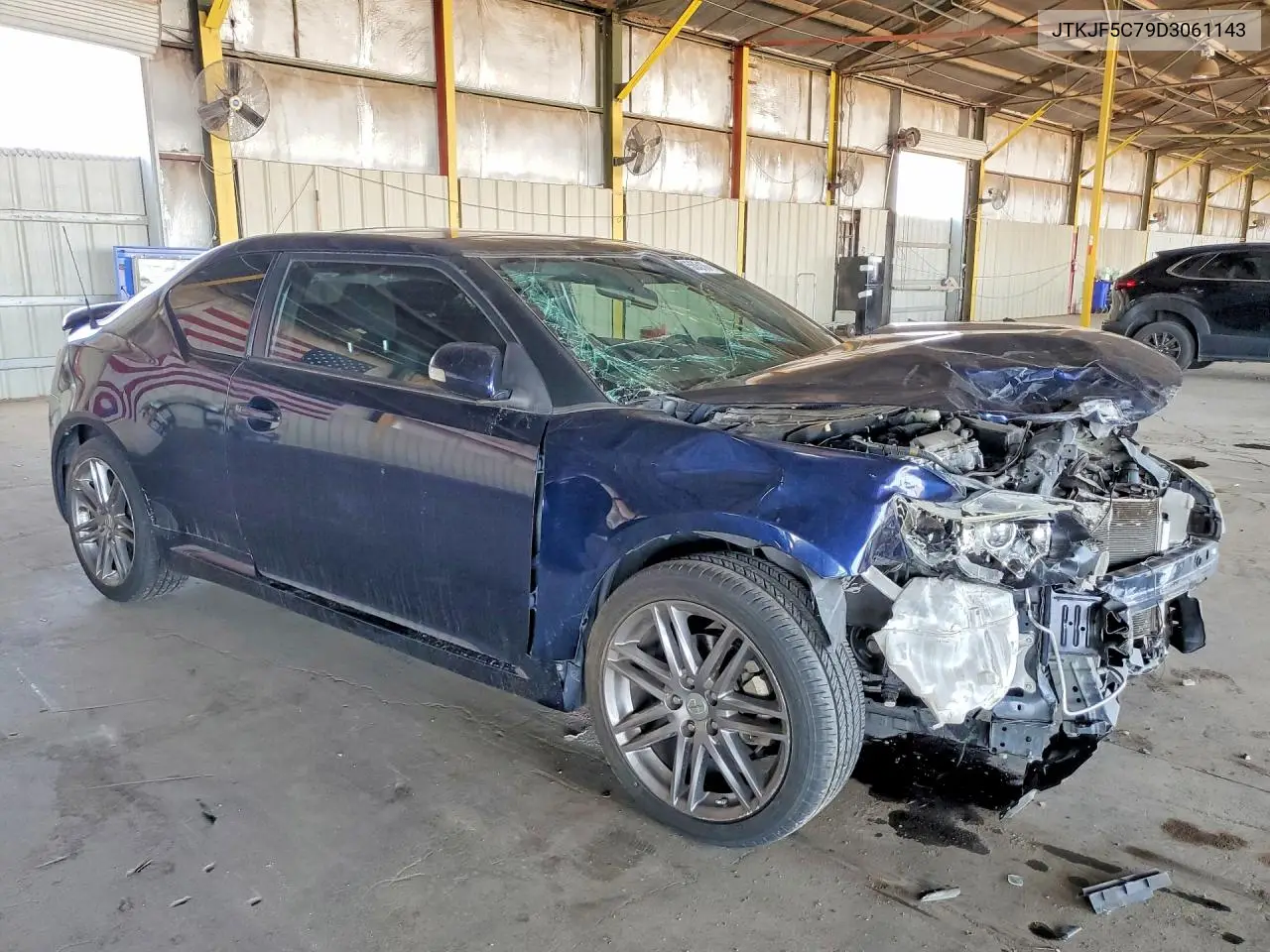 2013 Scion Tc Base VIN: JTKJF5C79D3061143 Lot: 61150516