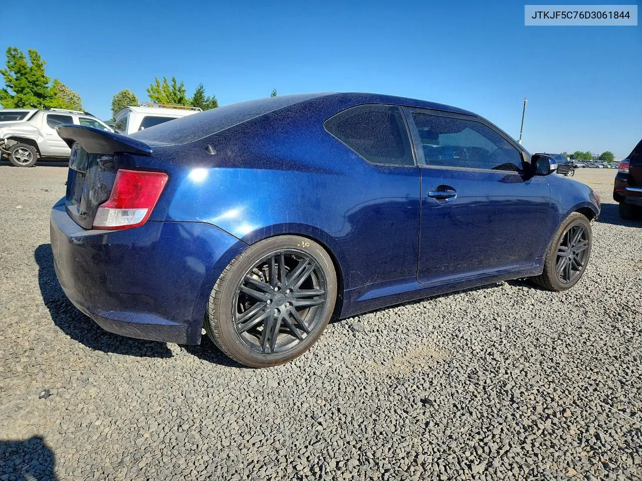 2013 Scion Tc Base VIN: JTKJF5C76D3061844 Lot: 61229026