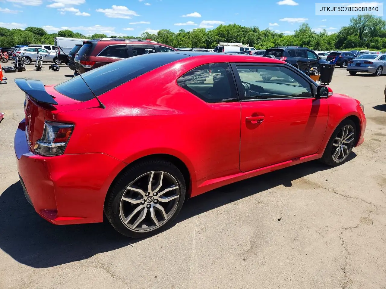 2014 Scion Tc Base VIN: JTKJF5C78E3081840 Lot: 56848876