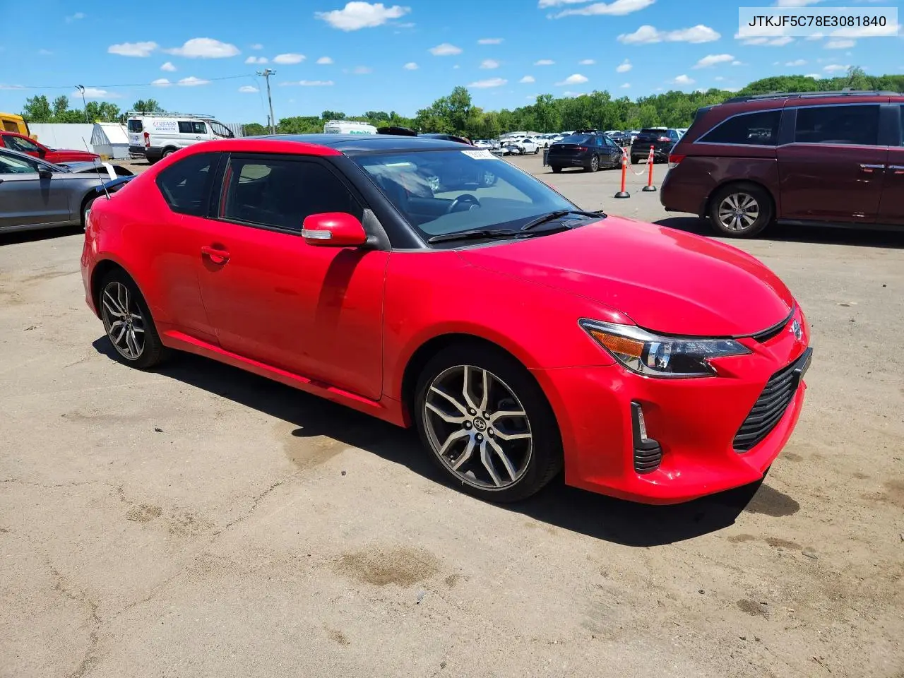 2014 Scion Tc Base VIN: JTKJF5C78E3081840 Lot: 56848876