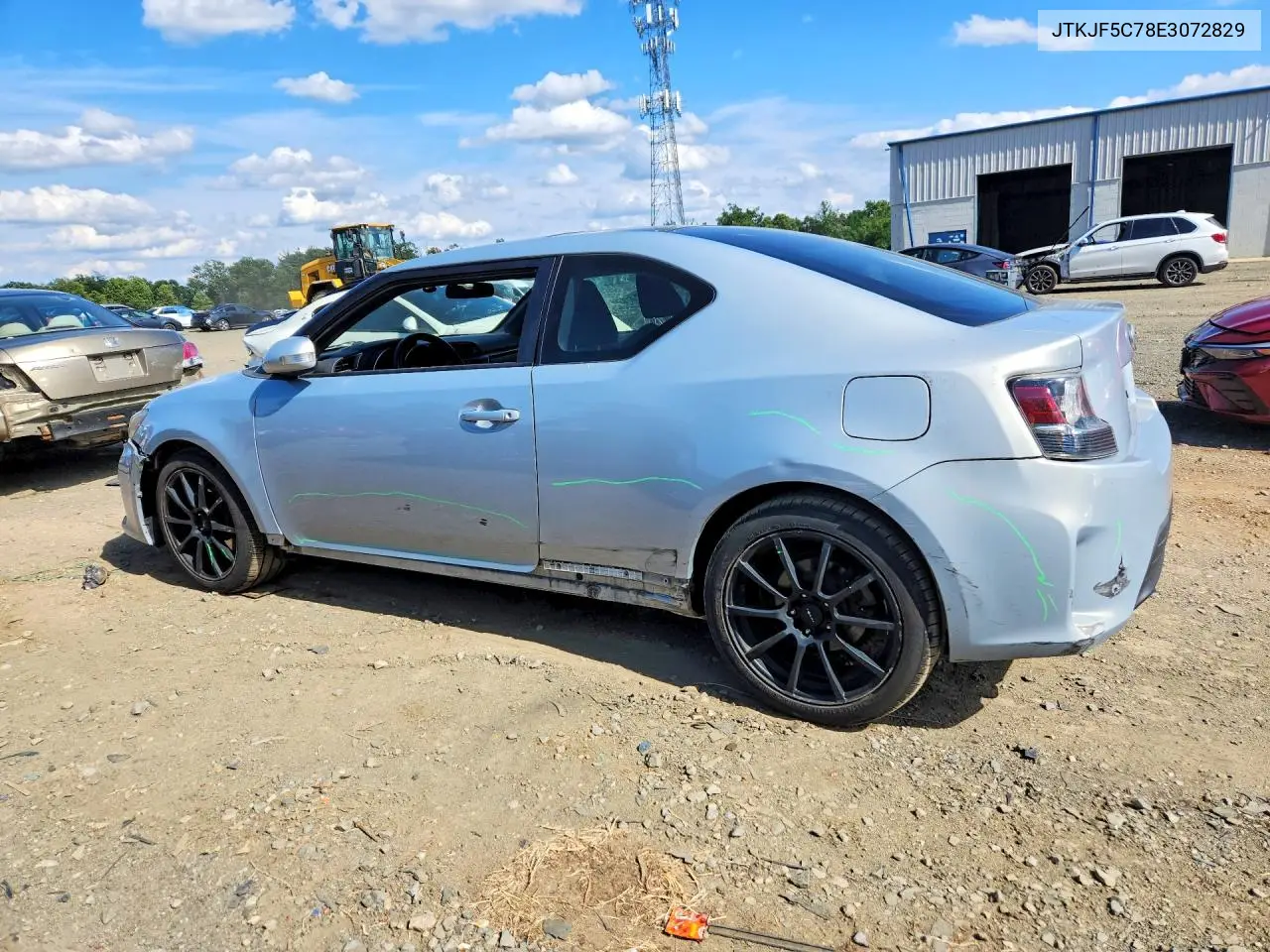 2014 Scion Tc 10 Series VIN: JTKJF5C78E3072829 Lot: 57654486