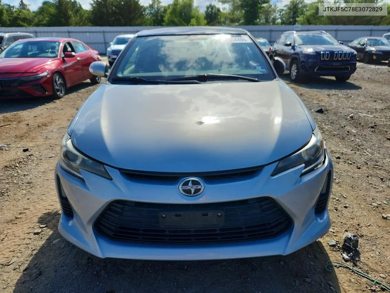 2014 Scion Tc 10 Series VIN: JTKJF5C78E3072829 Lot: 57654486